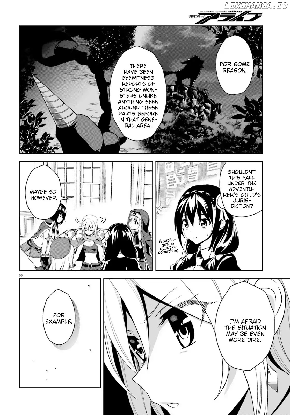 Zoku Kono Subarashii Sekai ni Bakuen wo! chapter 8 - page 6