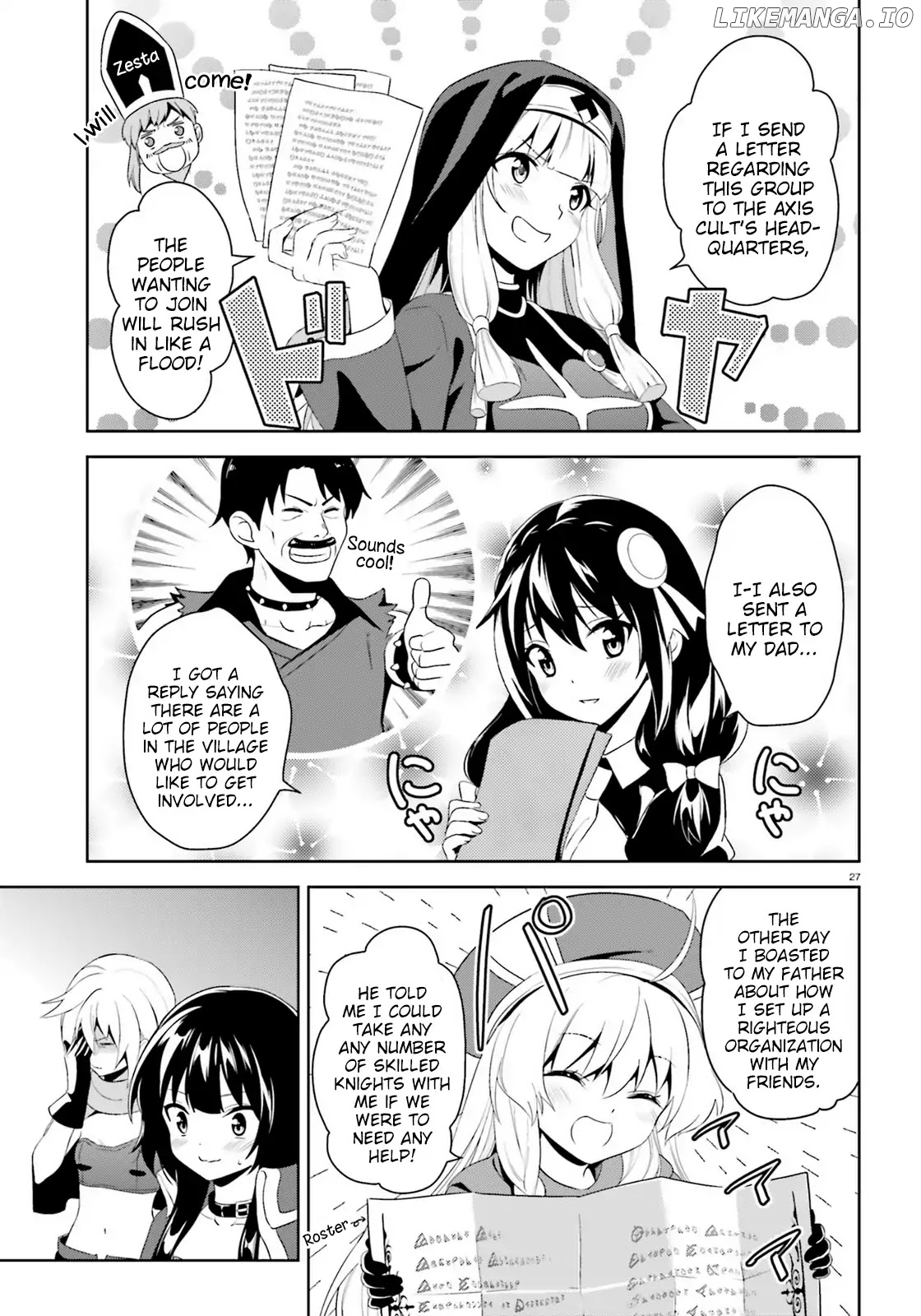 Zoku Kono Subarashii Sekai ni Bakuen wo! chapter 6 - page 27