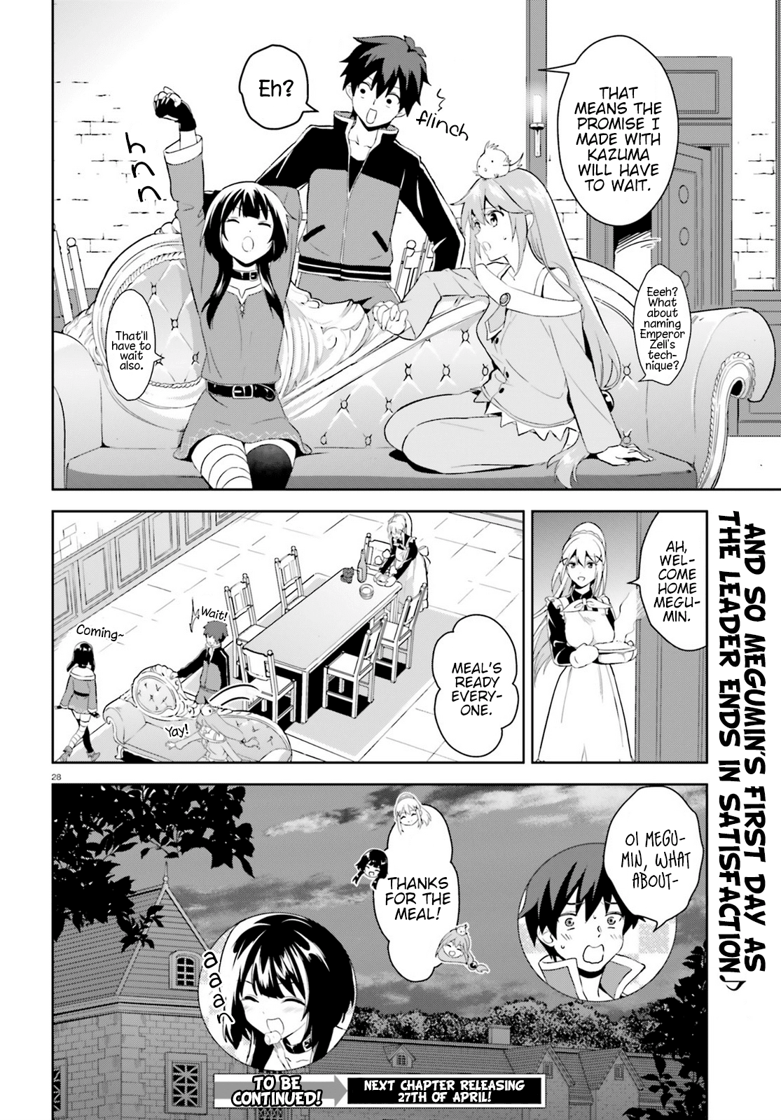 Zoku Kono Subarashii Sekai ni Bakuen wo! chapter 2 - page 28