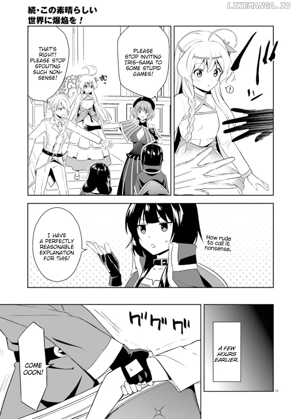 Zoku Kono Subarashii Sekai ni Bakuen wo! chapter 13 - page 4