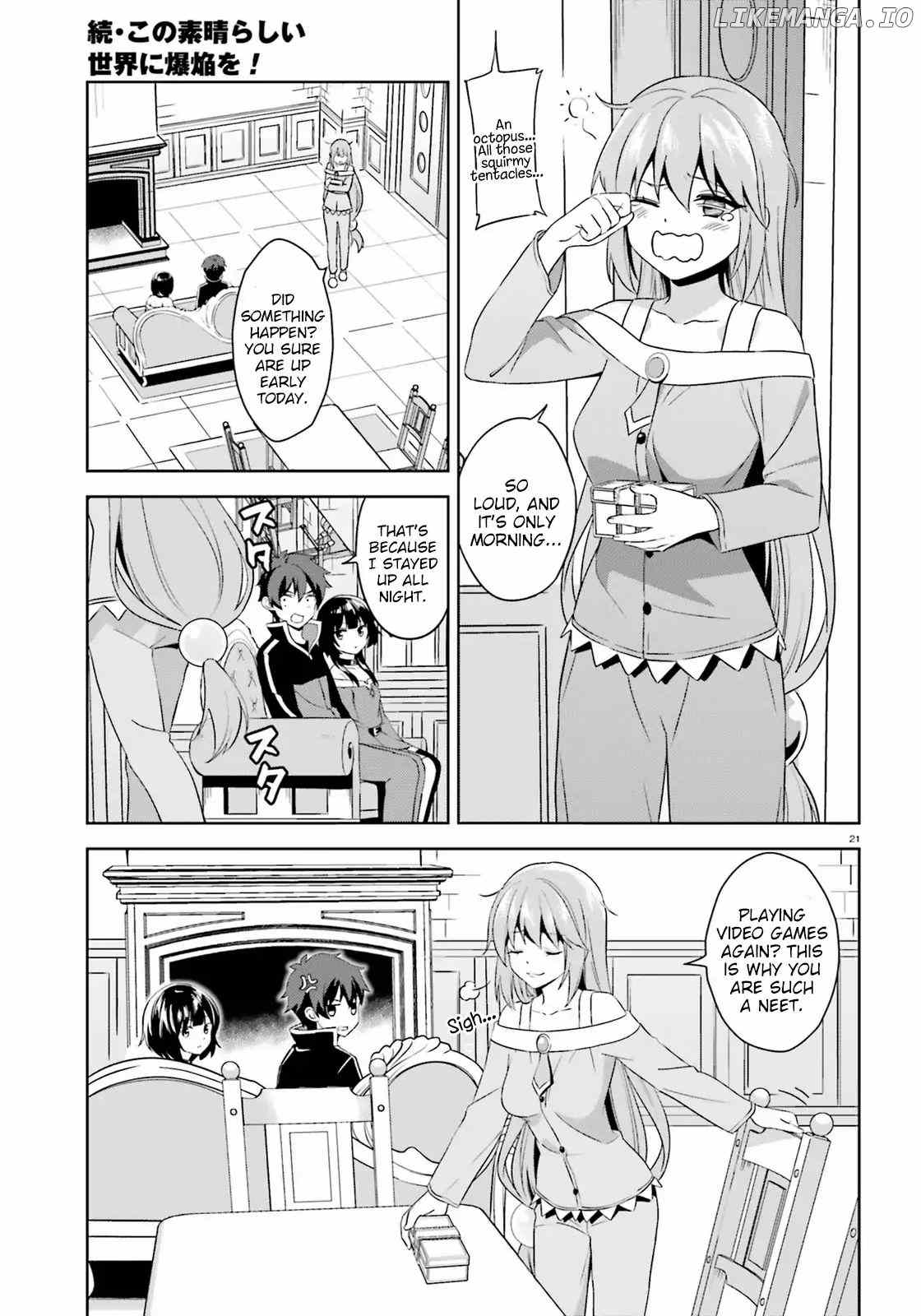 Zoku Kono Subarashii Sekai ni Bakuen wo! chapter 12 - page 21