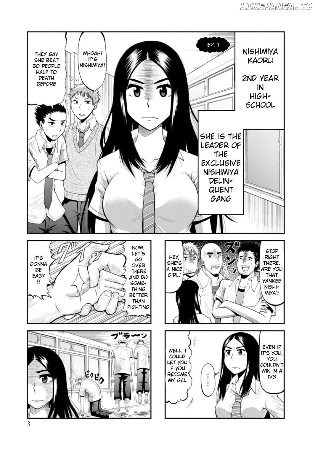 Yankee Nishimiya-San Wa Choroi chapter 1 - page 2