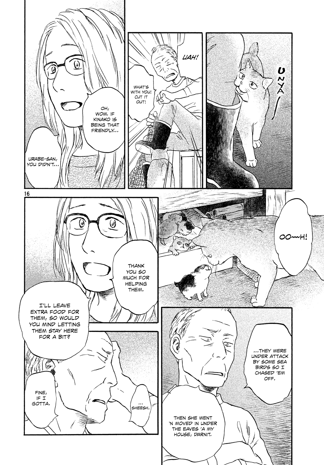 Neko ga Nishi Mukya chapter 14 - page 16