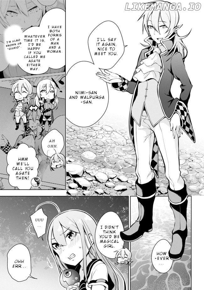 Isekai de Saikyou no Tsue ni Tensei shita Ore ga Iyagaru Shoujo wo Muriyari Mahou Shoujo ni P suru! chapter 16 - page 7