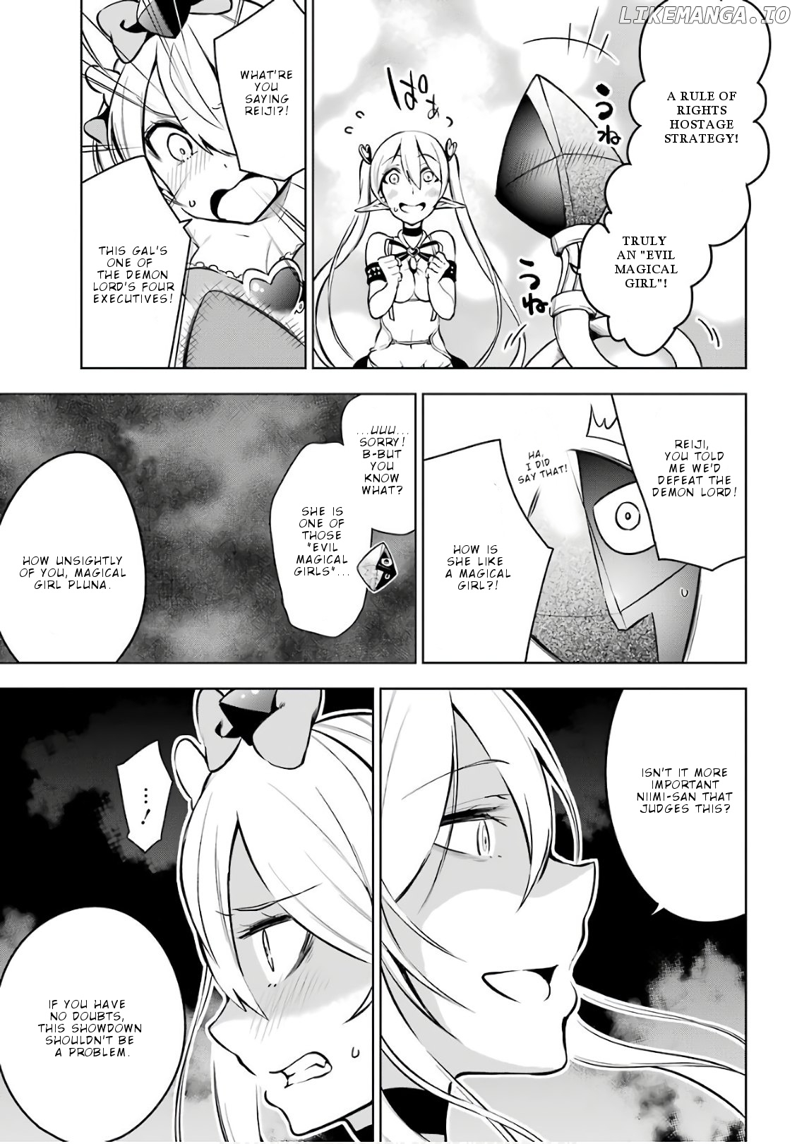 Isekai de Saikyou no Tsue ni Tensei shita Ore ga Iyagaru Shoujo wo Muriyari Mahou Shoujo ni P suru! chapter 15 - page 22