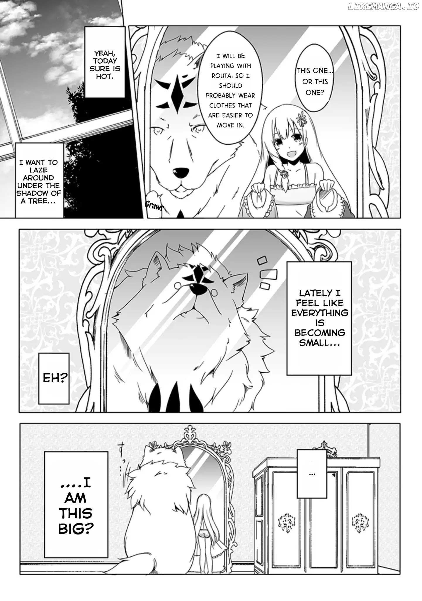 Wanwan Monogatari ~Kanemochi no Inu n shite to wa Itta ga, Fenrir ni shiro to wa Itte nee!~ chapter 1 - page 18