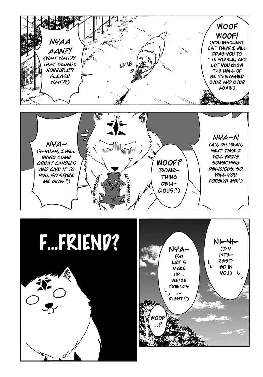 Wanwan Monogatari ~Kanemochi no Inu n shite to wa Itta ga, Fenrir ni shiro to wa Itte nee!~ chapter 5 - page 18