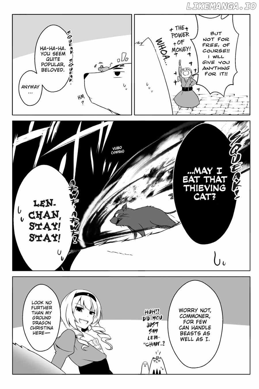 Wanwan Monogatari ~Kanemochi no Inu n shite to wa Itta ga, Fenrir ni shiro to wa Itte nee!~ chapter 14 - page 21