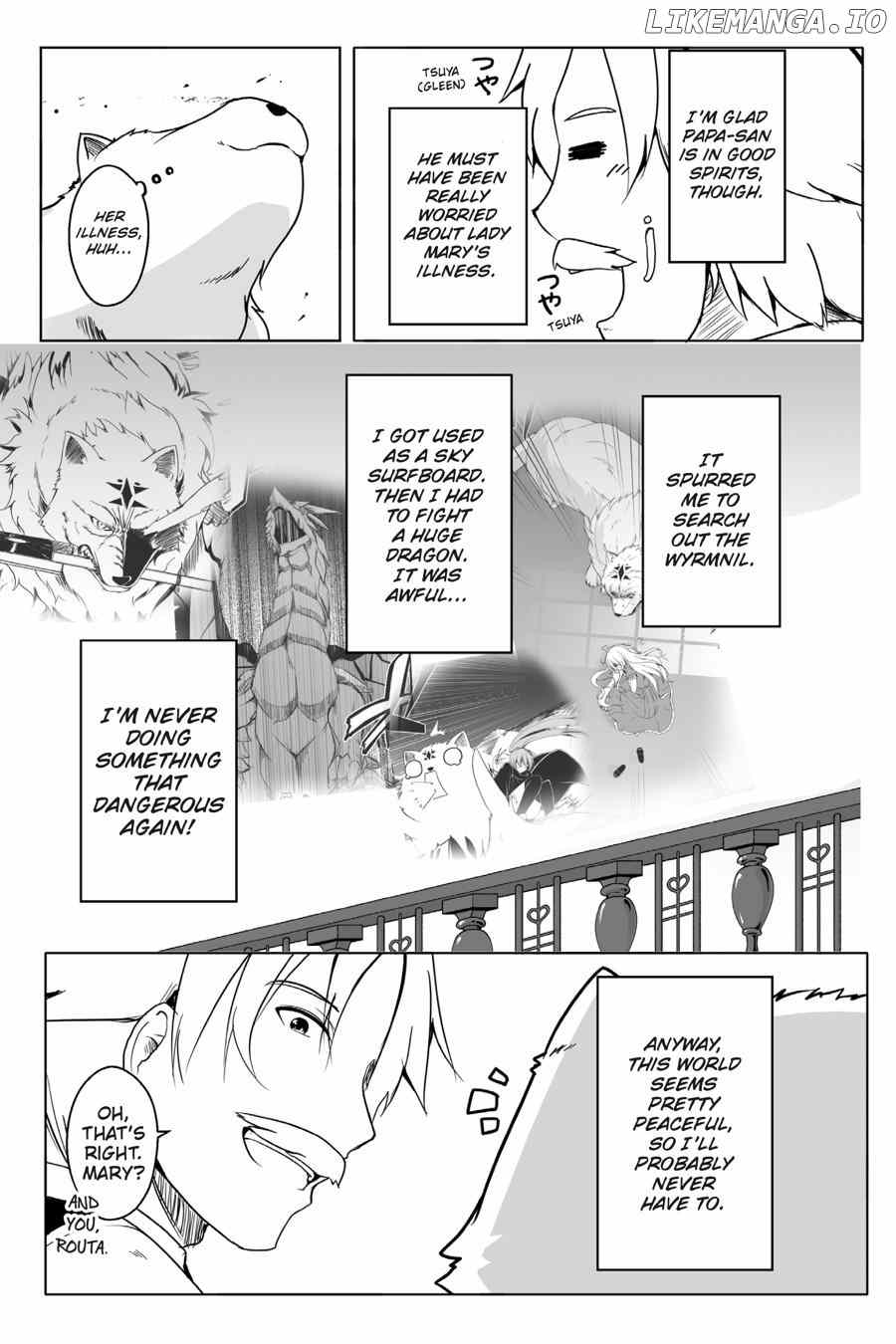 Wanwan Monogatari ~Kanemochi no Inu n shite to wa Itta ga, Fenrir ni shiro to wa Itte nee!~ chapter 13 - page 8