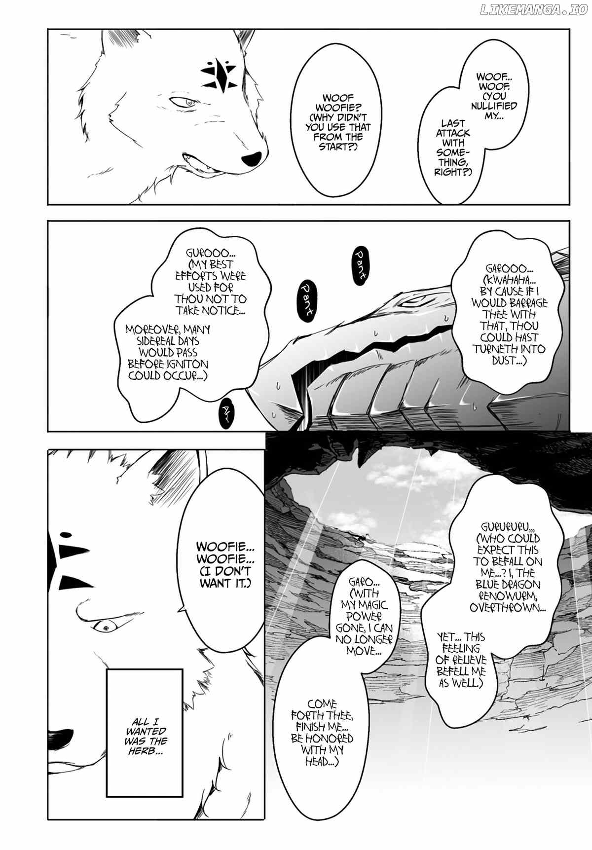 Wanwan Monogatari ~Kanemochi no Inu n shite to wa Itta ga, Fenrir ni shiro to wa Itte nee!~ chapter 12.3 - page 2