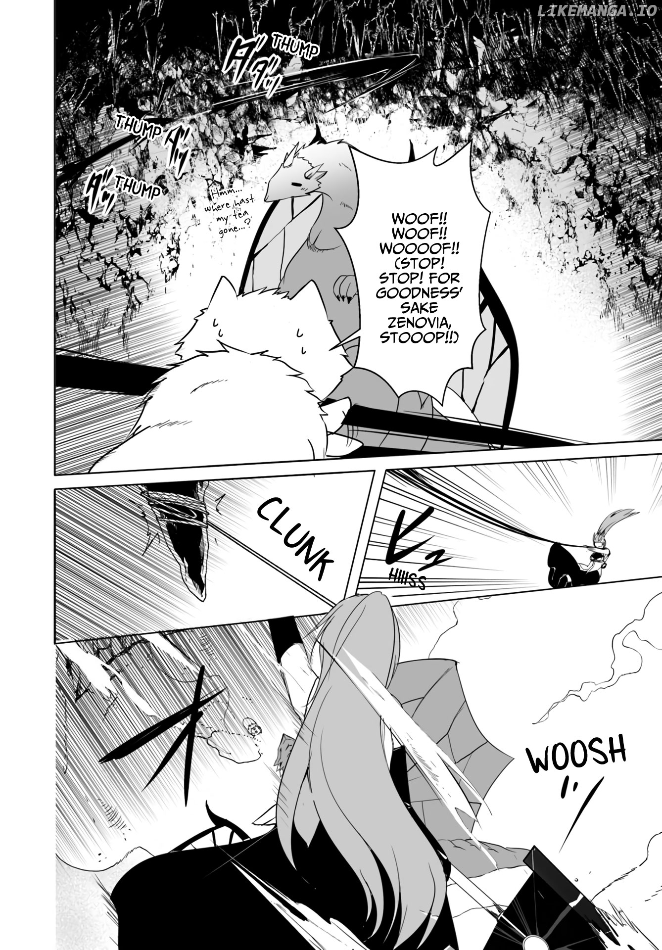 Wanwan Monogatari ~Kanemochi no Inu n shite to wa Itta ga, Fenrir ni shiro to wa Itte nee!~ chapter 12.1 - page 8