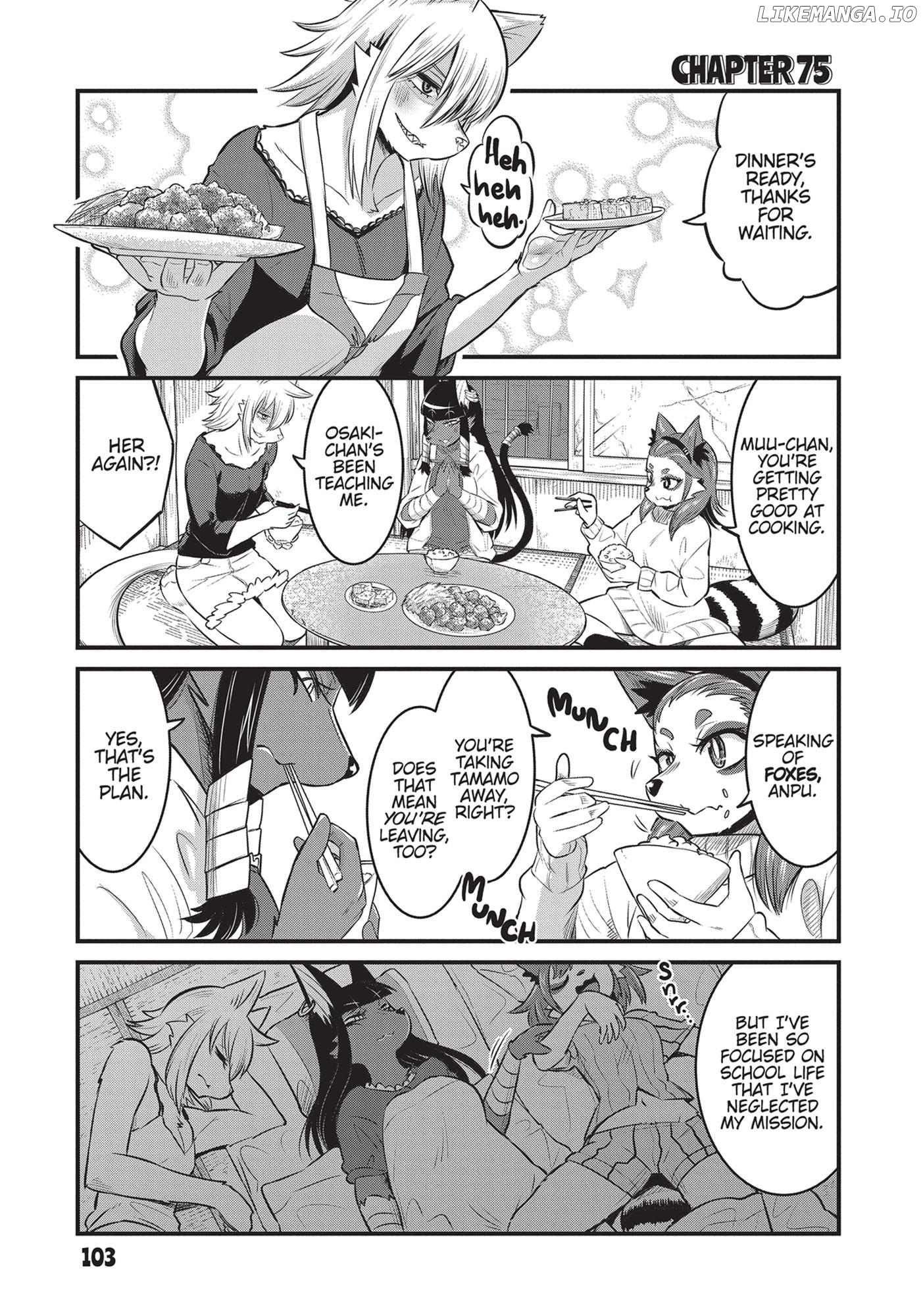 High School Inari Tamamo-Chan! chapter 75 - page 1