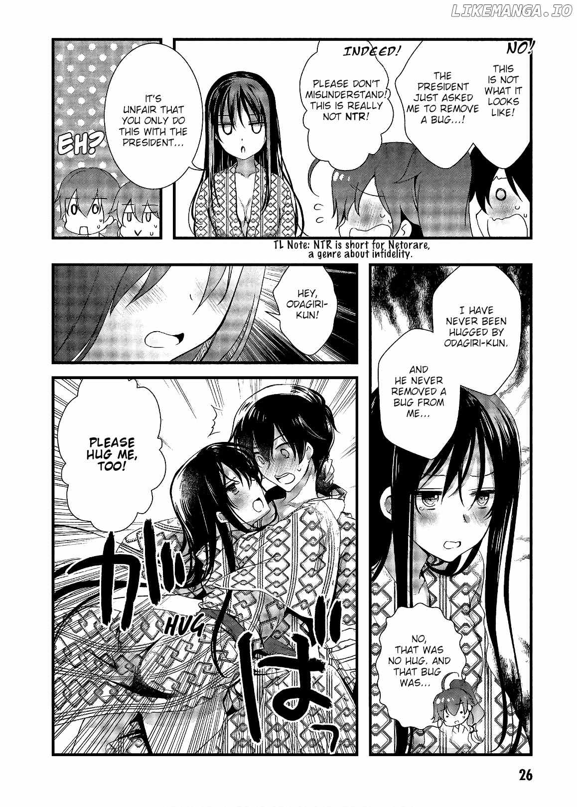 Hiota no Kanojo ga Ore no Motteru Eroge ni Kyoumi Shinshin Nanda ga...... chapter 28 - page 27