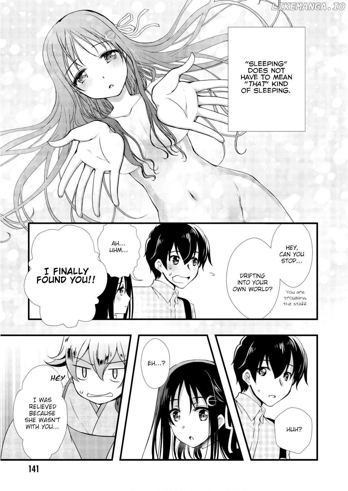 Hiota no Kanojo ga Ore no Motteru Eroge ni Kyoumi Shinshin Nanda ga...... chapter 27 - page 9