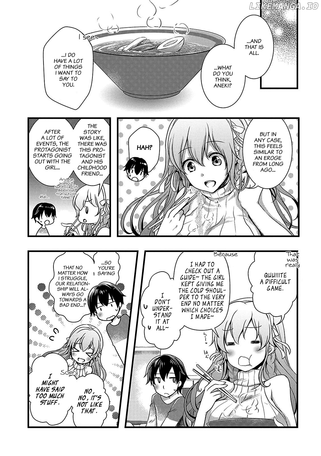 Hiota no Kanojo ga Ore no Motteru Eroge ni Kyoumi Shinshin Nanda ga...... chapter 10 - page 6