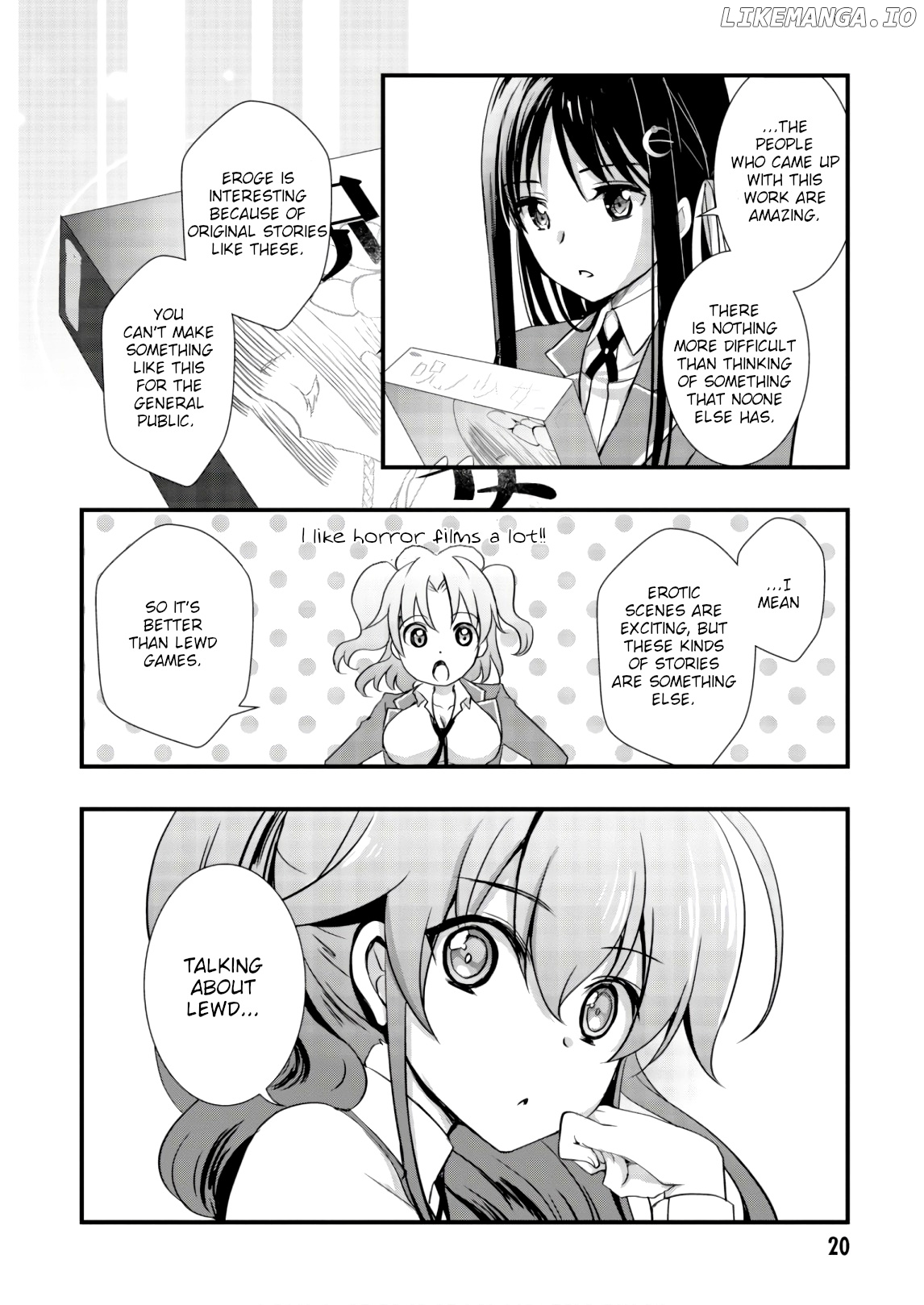 Hiota no Kanojo ga Ore no Motteru Eroge ni Kyoumi Shinshin Nanda ga...... chapter 23 - page 21