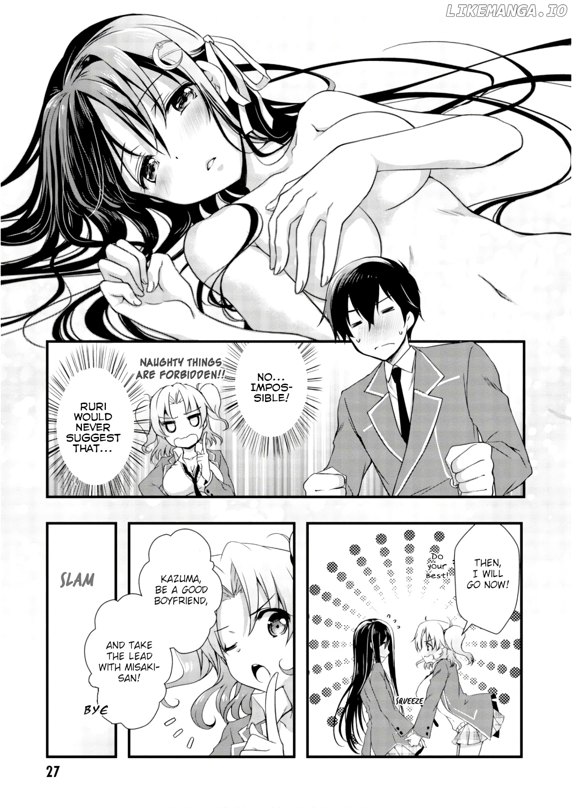 Hiota no Kanojo ga Ore no Motteru Eroge ni Kyoumi Shinshin Nanda ga...... chapter 23 - page 28