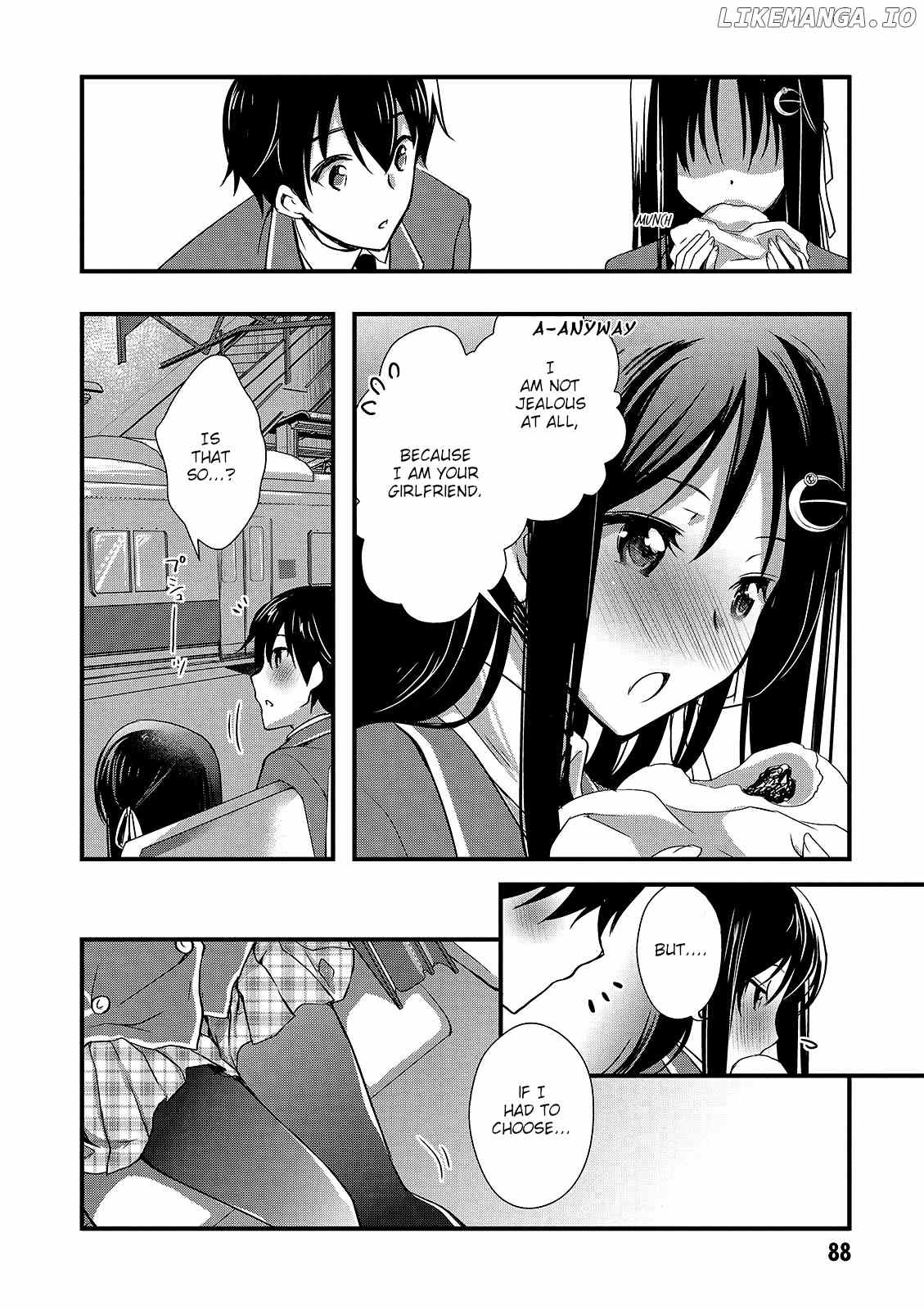 Hiota no Kanojo ga Ore no Motteru Eroge ni Kyoumi Shinshin Nanda ga...... chapter 15 - page 12