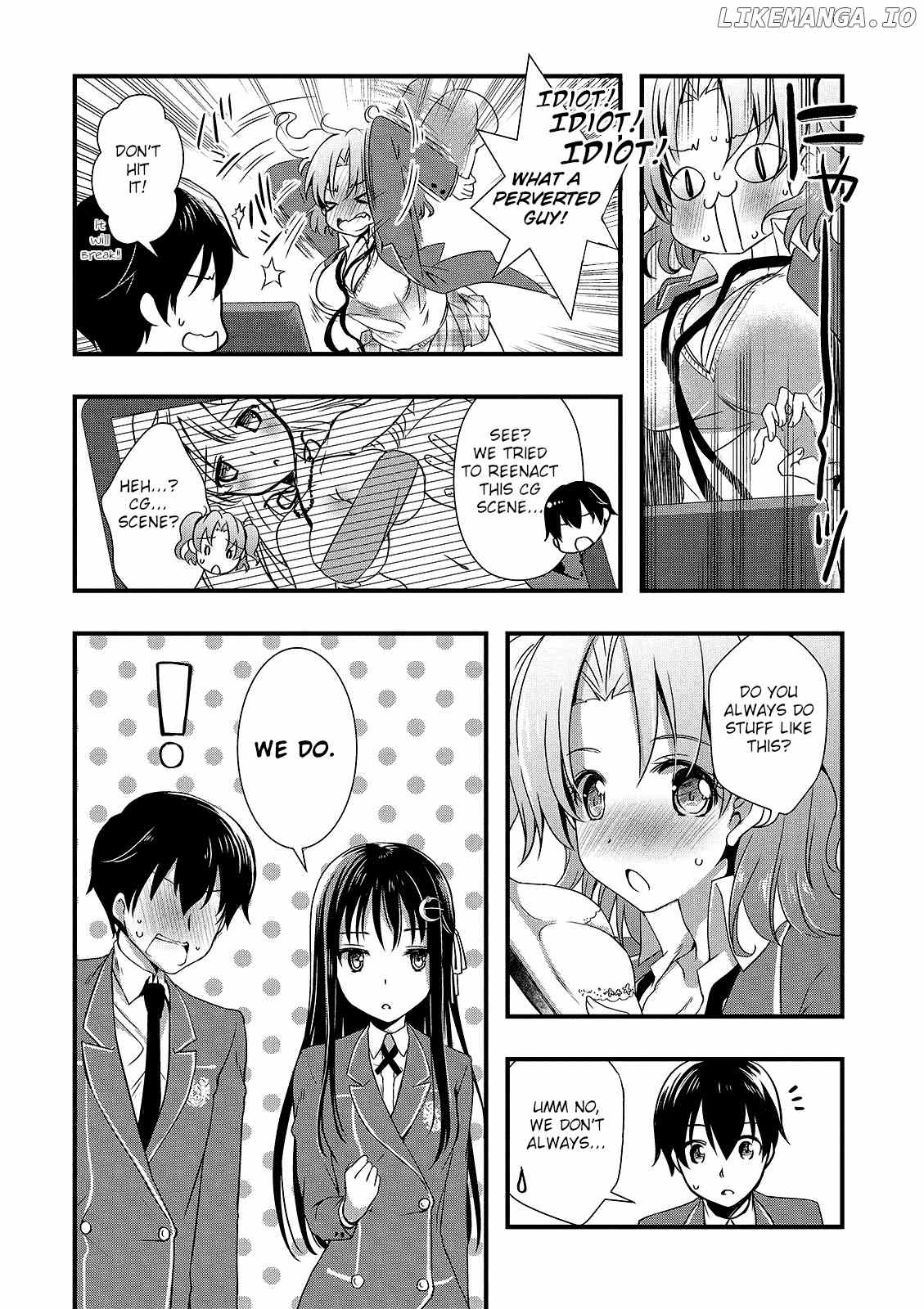 Hiota no Kanojo ga Ore no Motteru Eroge ni Kyoumi Shinshin Nanda ga...... chapter 14 - page 17