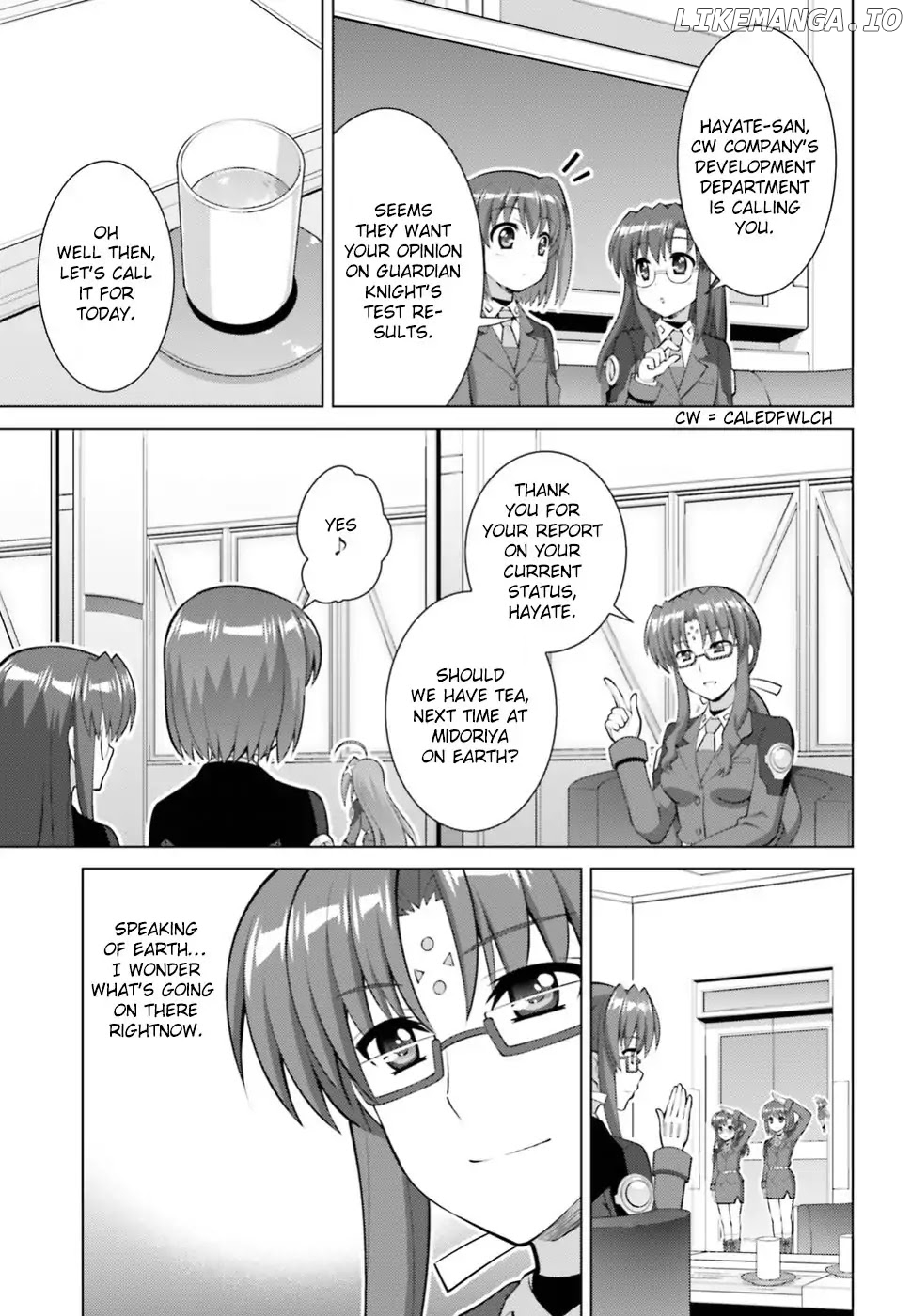 Magical Girl Lyrical Nanoha Reflection THE COMICS chapter 1 - page 14