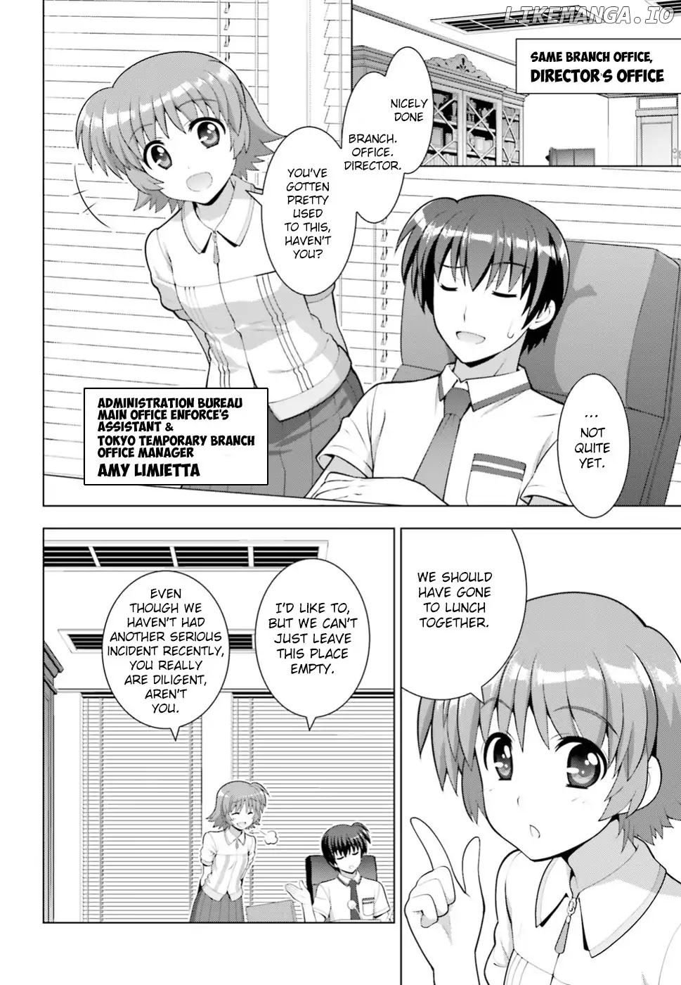 Magical Girl Lyrical Nanoha Reflection THE COMICS chapter 1 - page 23