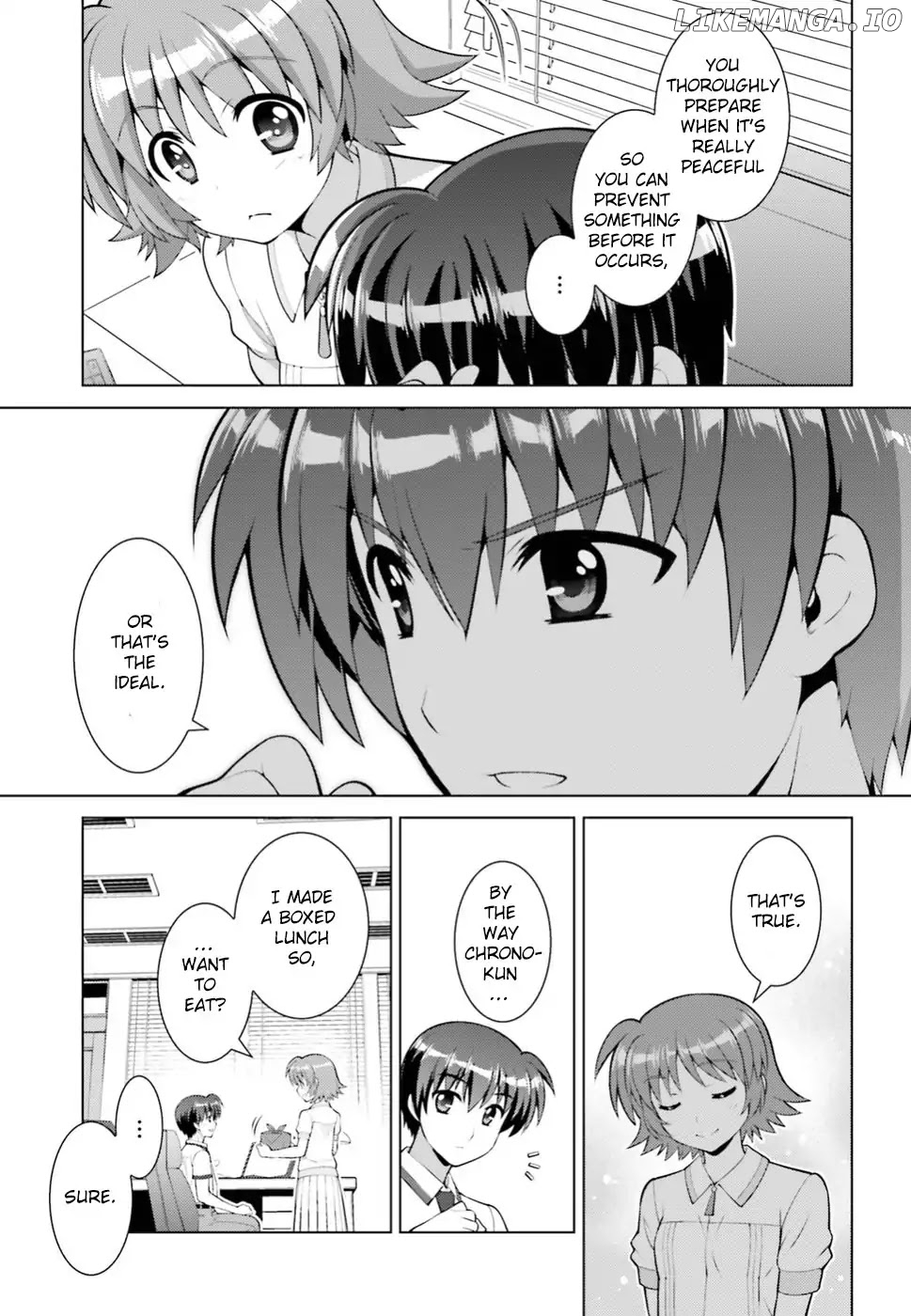 Magical Girl Lyrical Nanoha Reflection THE COMICS chapter 1 - page 24