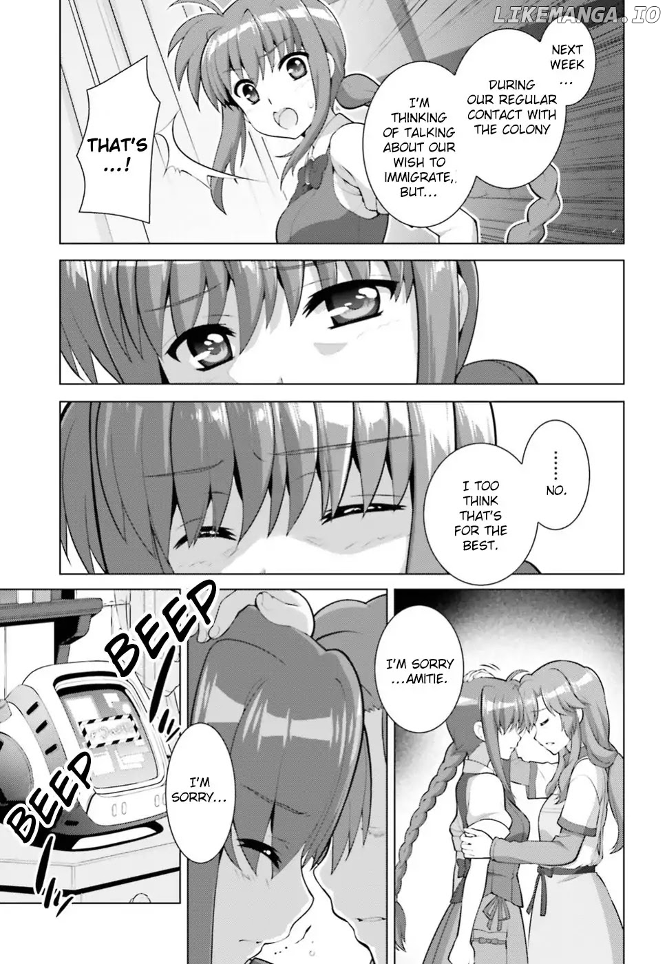 Magical Girl Lyrical Nanoha Reflection THE COMICS chapter 1 - page 30