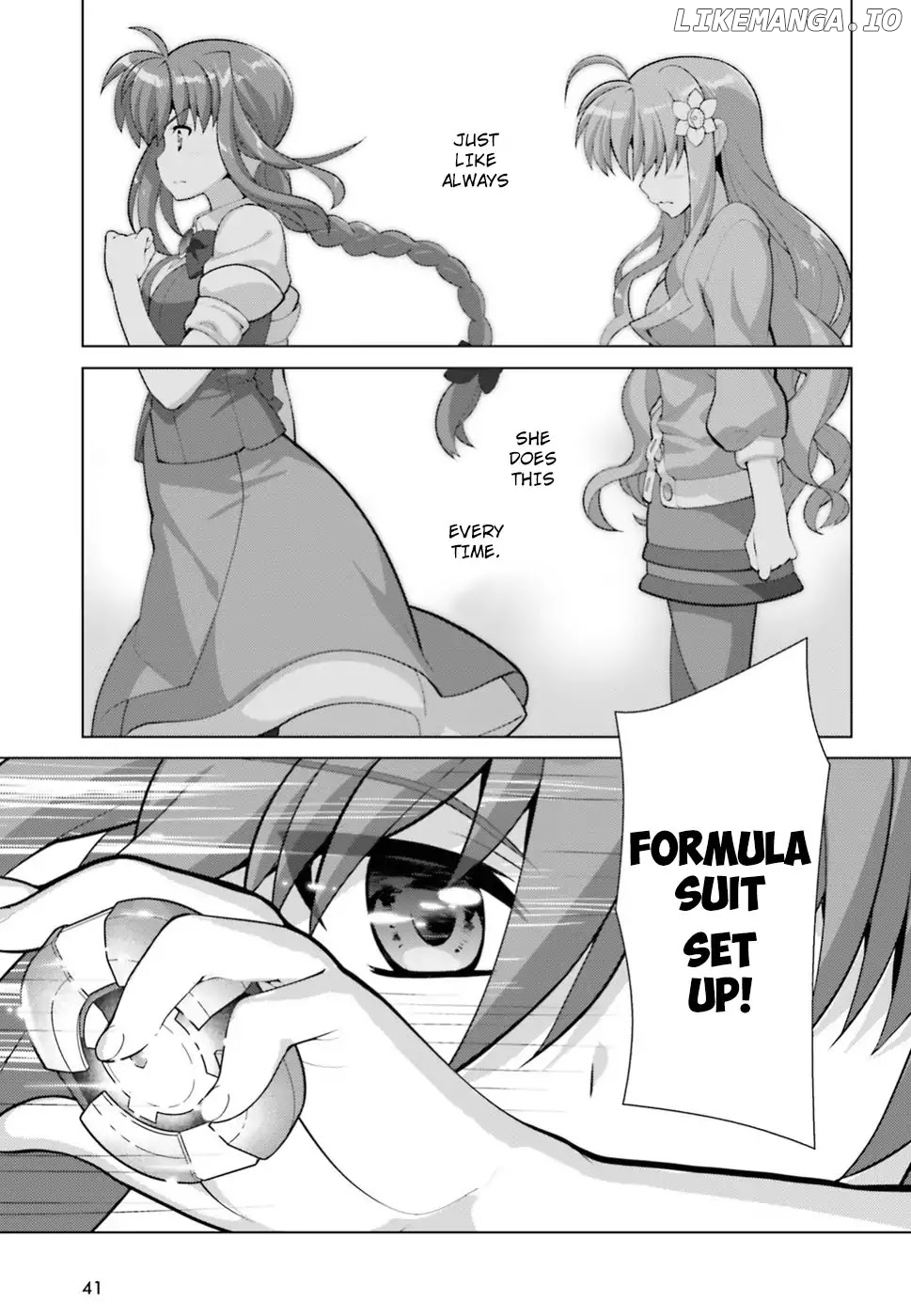 Magical Girl Lyrical Nanoha Reflection THE COMICS chapter 1 - page 34