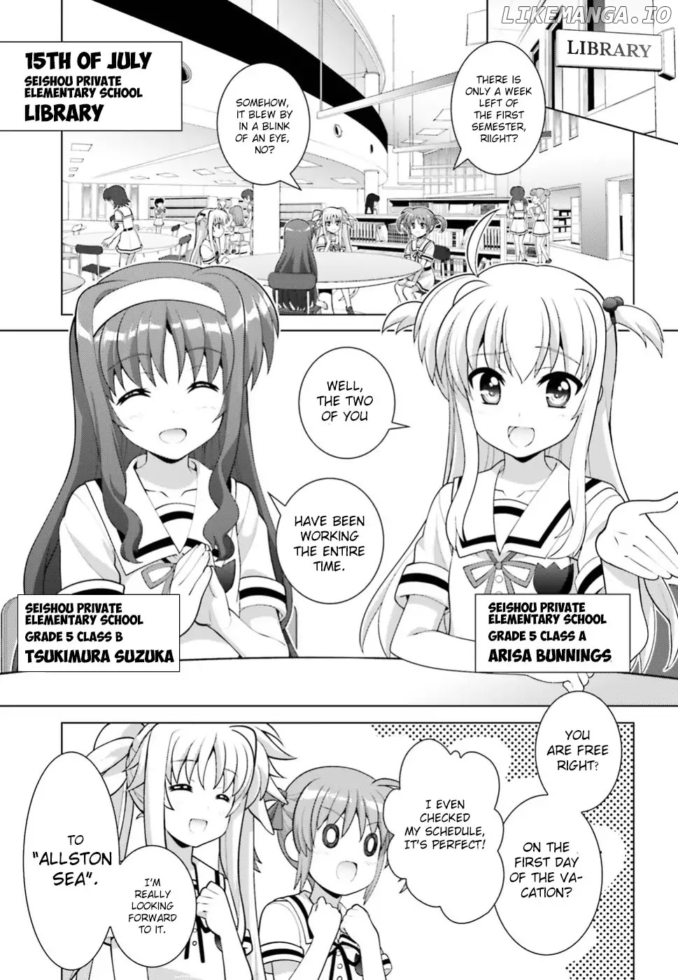 Magical Girl Lyrical Nanoha Reflection THE COMICS chapter 1 - page 4