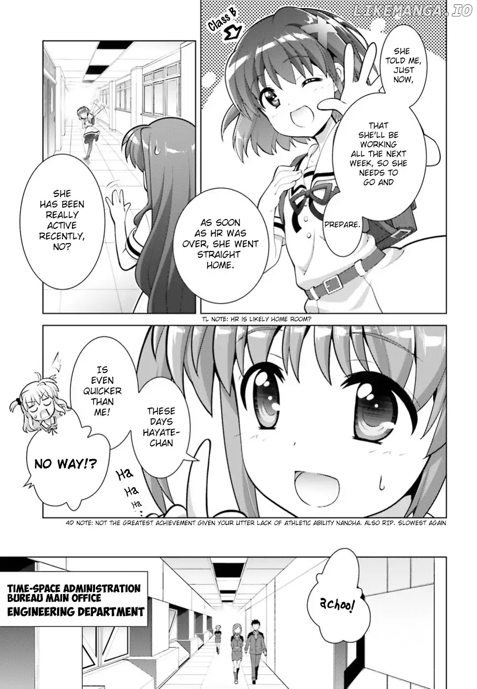 Magical Girl Lyrical Nanoha Reflection THE COMICS chapter 1 - page 6