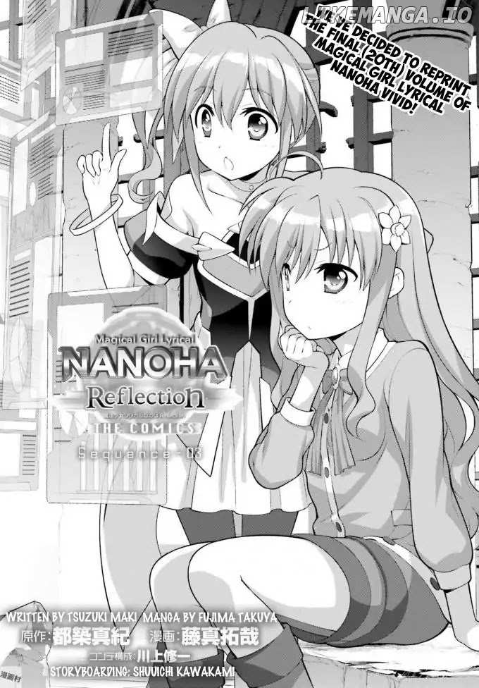 Magical Girl Lyrical Nanoha Reflection THE COMICS chapter 3 - page 2