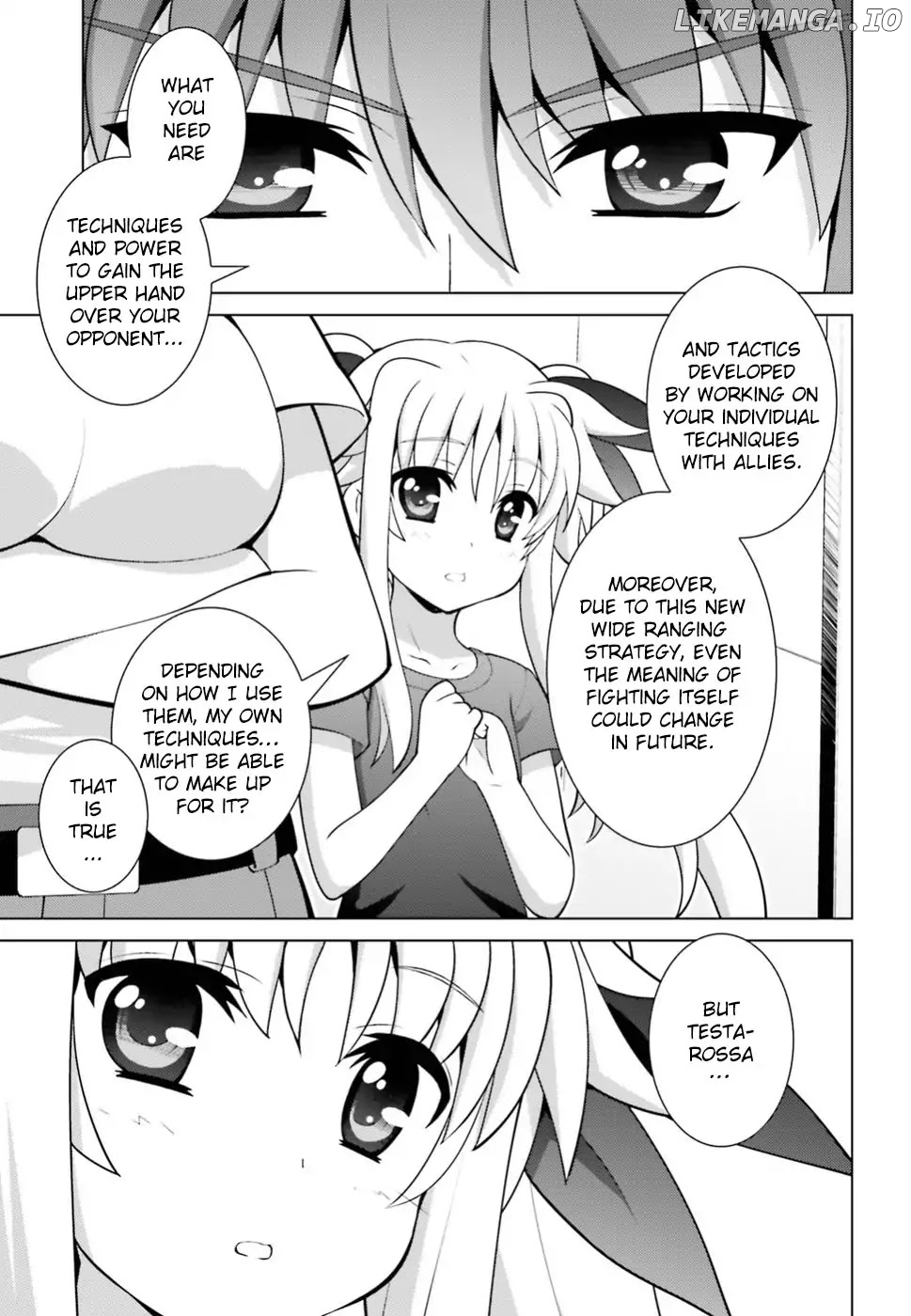 Magical Girl Lyrical Nanoha Reflection THE COMICS chapter 5 - page 11