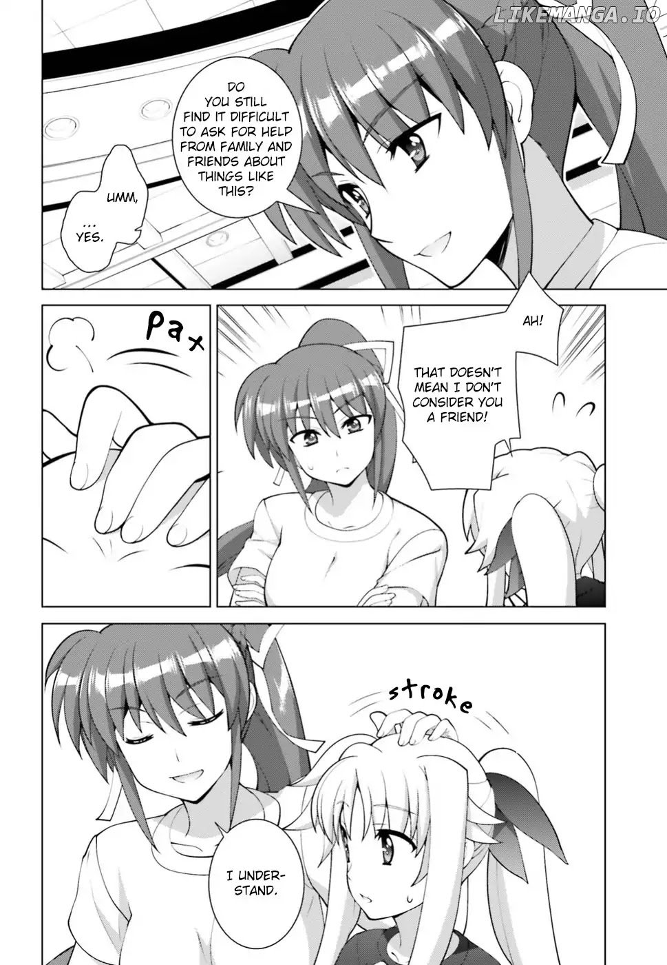 Magical Girl Lyrical Nanoha Reflection THE COMICS chapter 5 - page 8