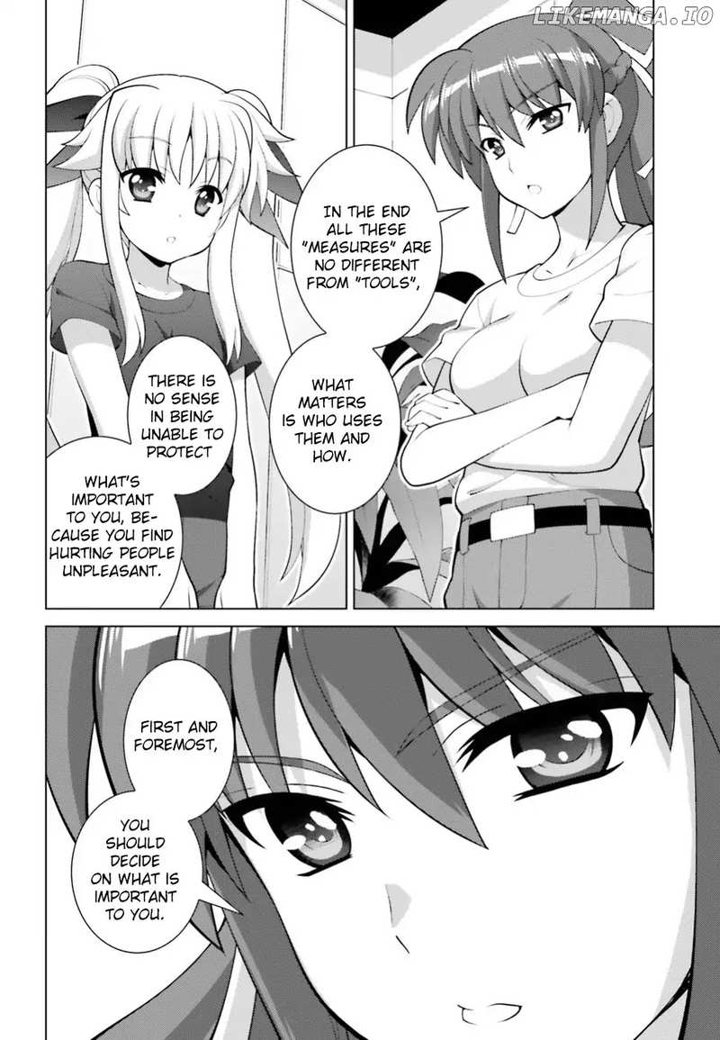 Magical Girl Lyrical Nanoha Reflection THE COMICS chapter 6 - page 12