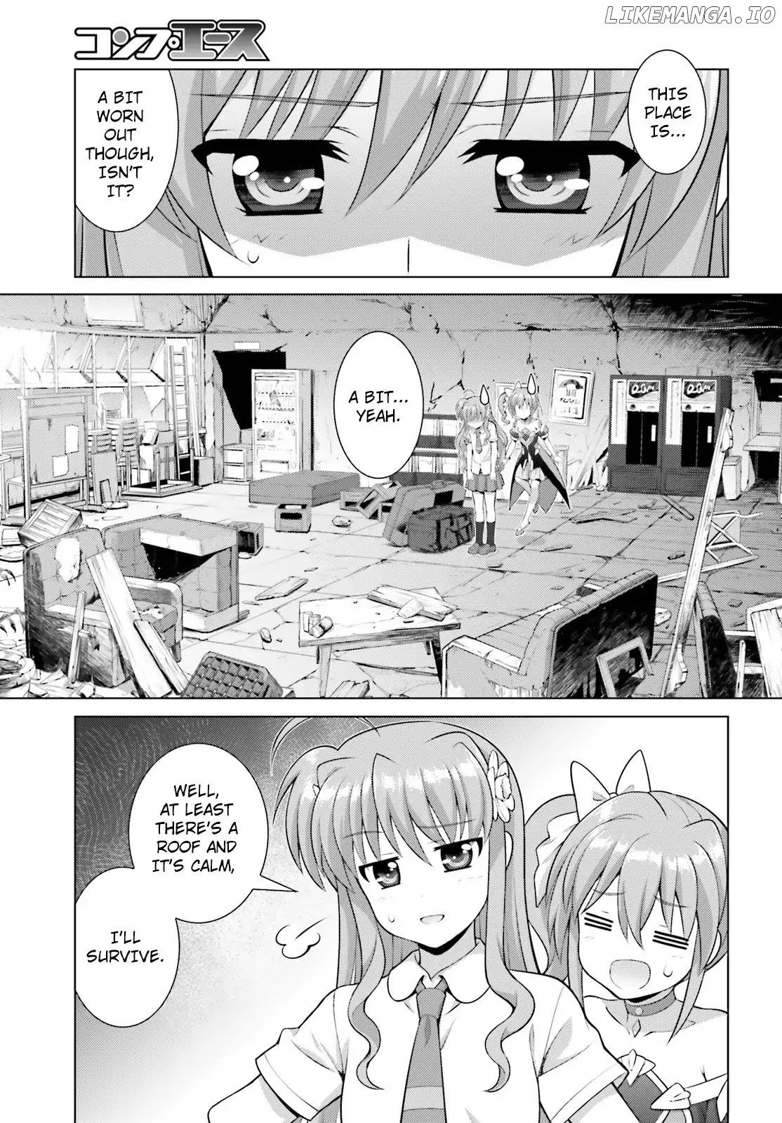 Magical Girl Lyrical Nanoha Reflection THE COMICS chapter 6.2 - page 13