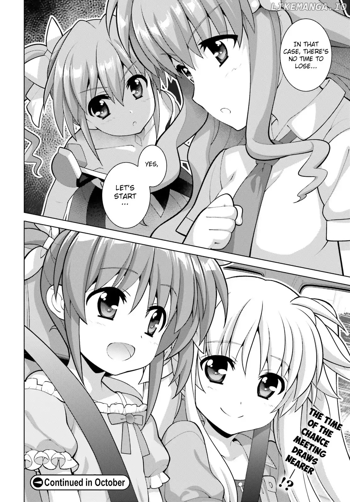 Magical Girl Lyrical Nanoha Reflection THE COMICS chapter 6.2 - page 16