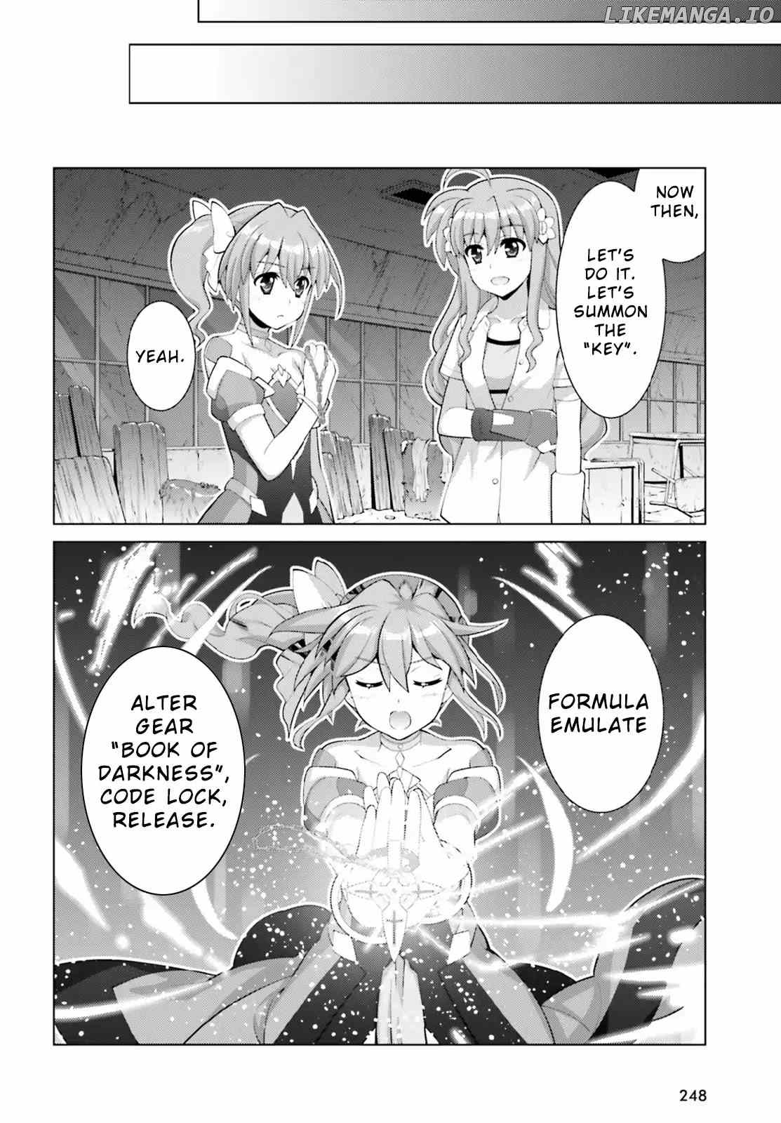 Magical Girl Lyrical Nanoha Reflection THE COMICS chapter 8 - page 30