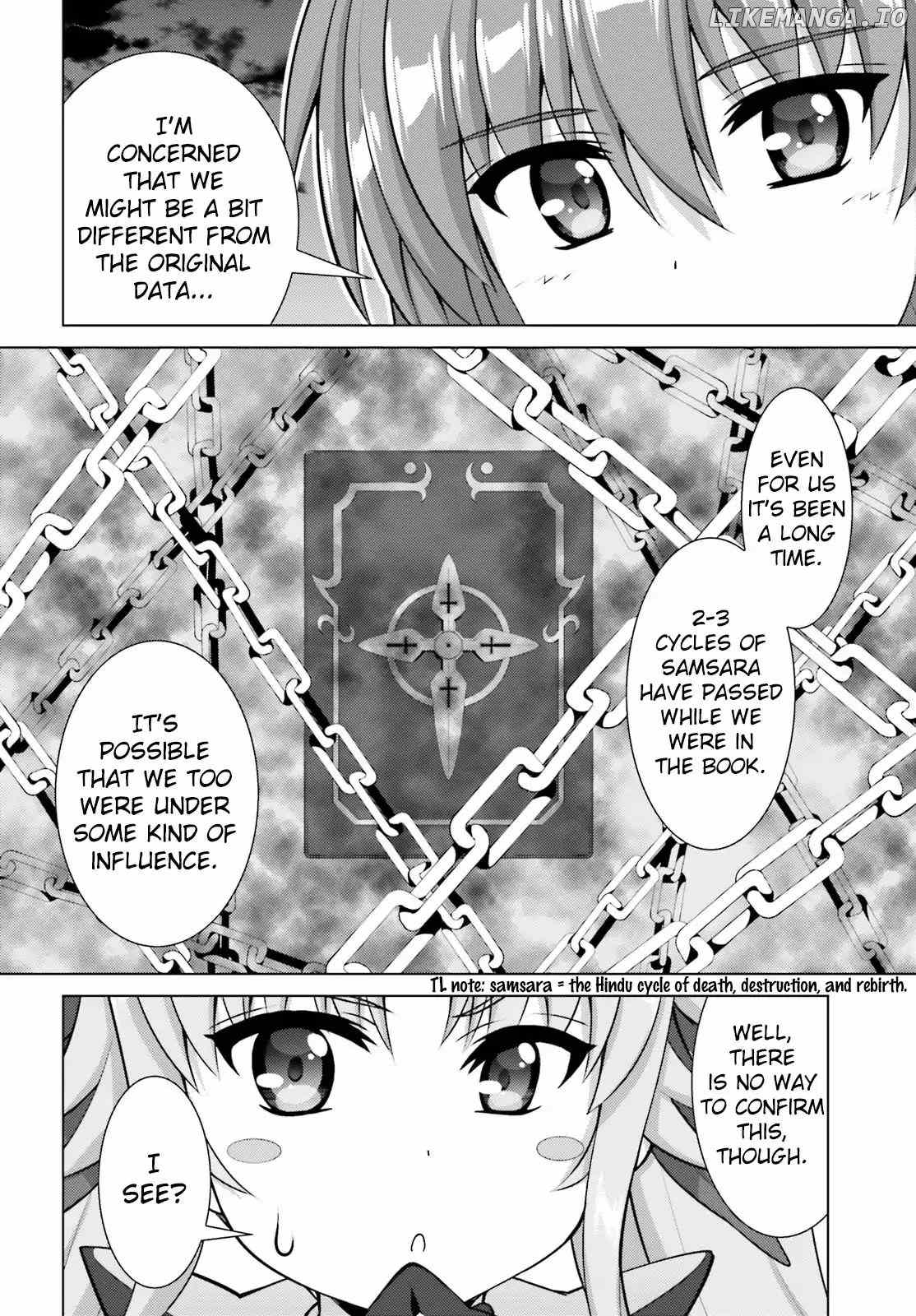 Magical Girl Lyrical Nanoha Reflection THE COMICS chapter 9.2 - page 4