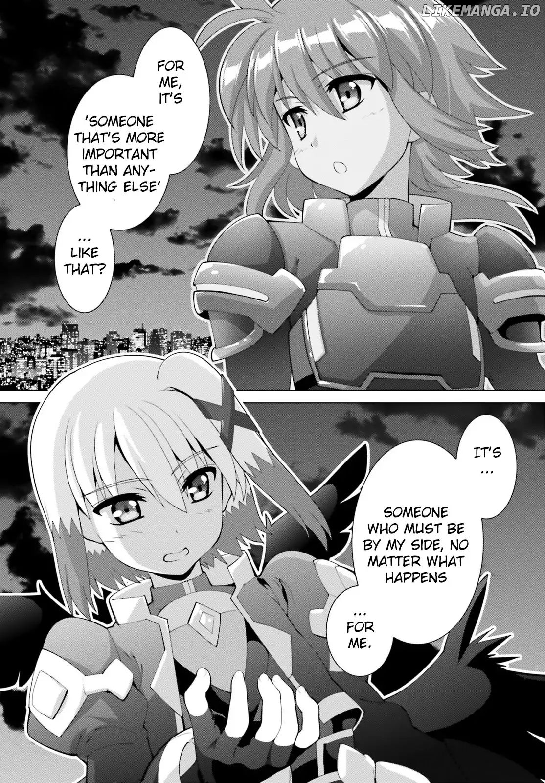 Magical Girl Lyrical Nanoha Reflection THE COMICS chapter 9.2 - page 8