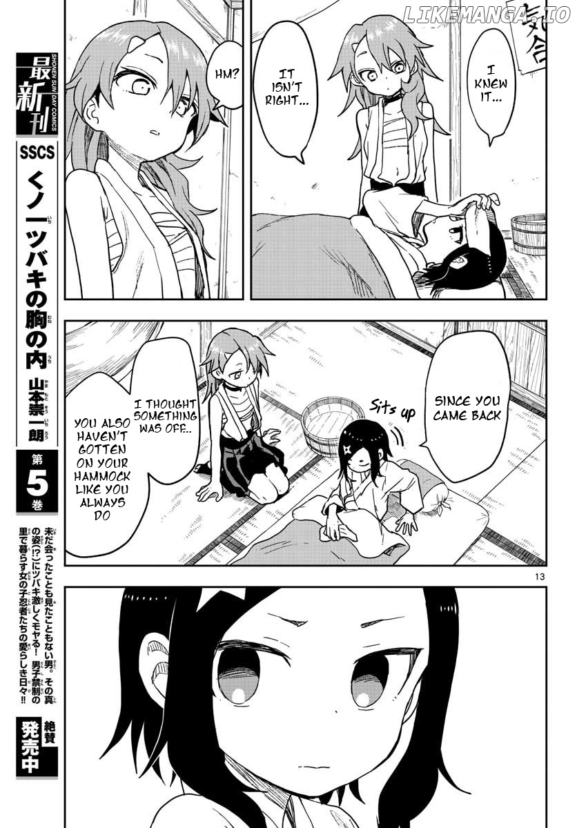 Kunoichi Tsubaki no Mune no Uchi Chapter 33 - page 14