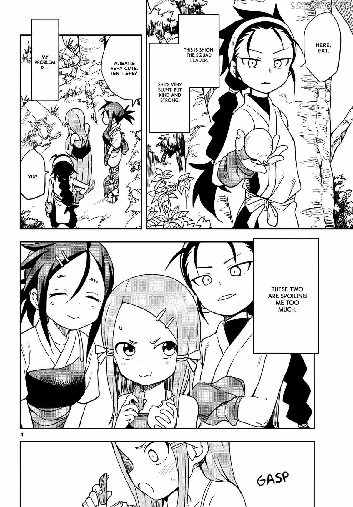 Kunoichi Tsubaki no Mune no Uchi Chapter 23 - page 4