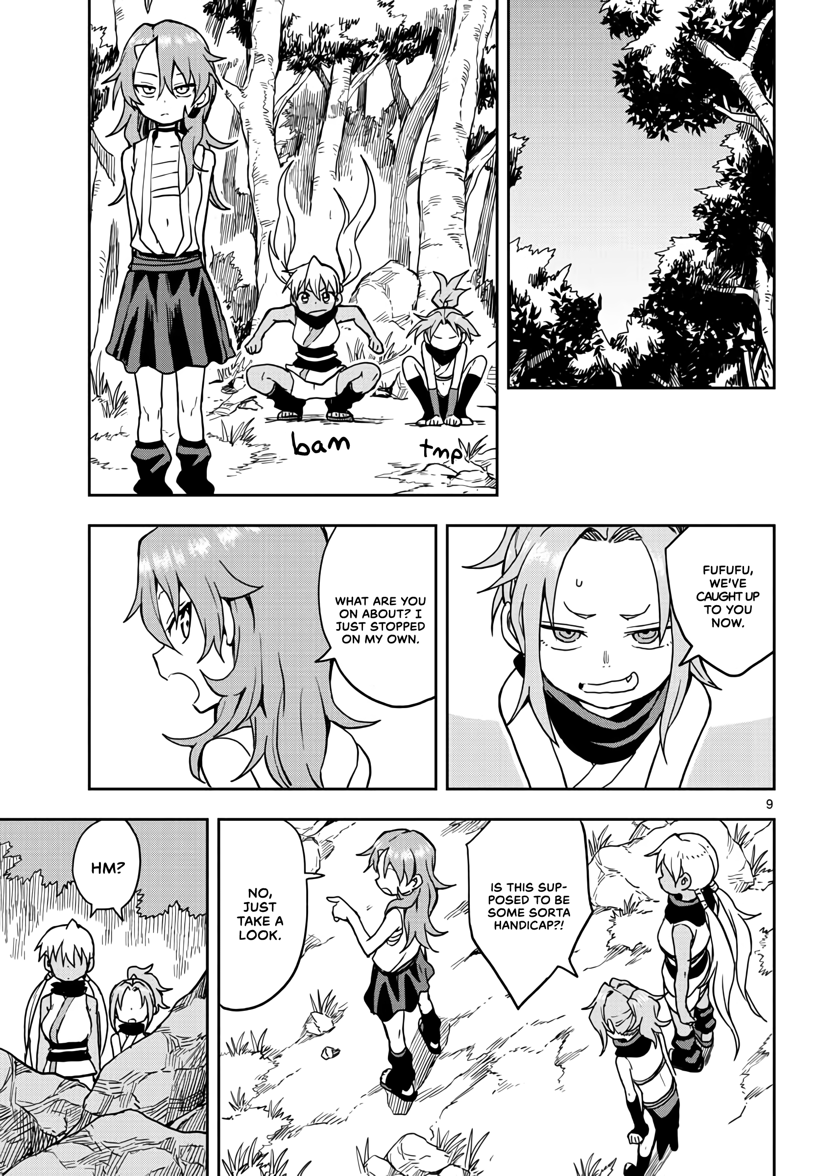 Kunoichi Tsubaki no Mune no Uchi Chapter 21 - page 9