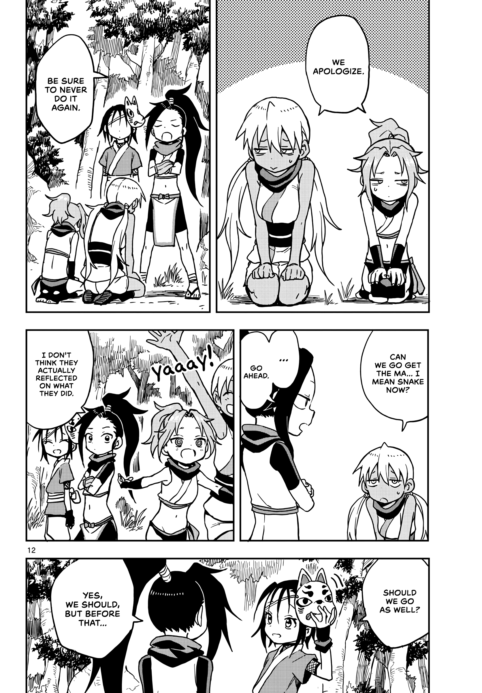 Kunoichi Tsubaki no Mune no Uchi Chapter 19 - page 13