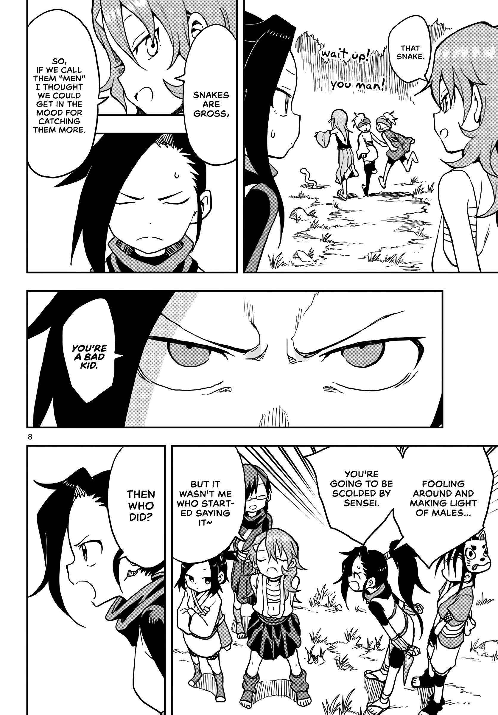 Kunoichi Tsubaki no Mune no Uchi Chapter 19 - page 9