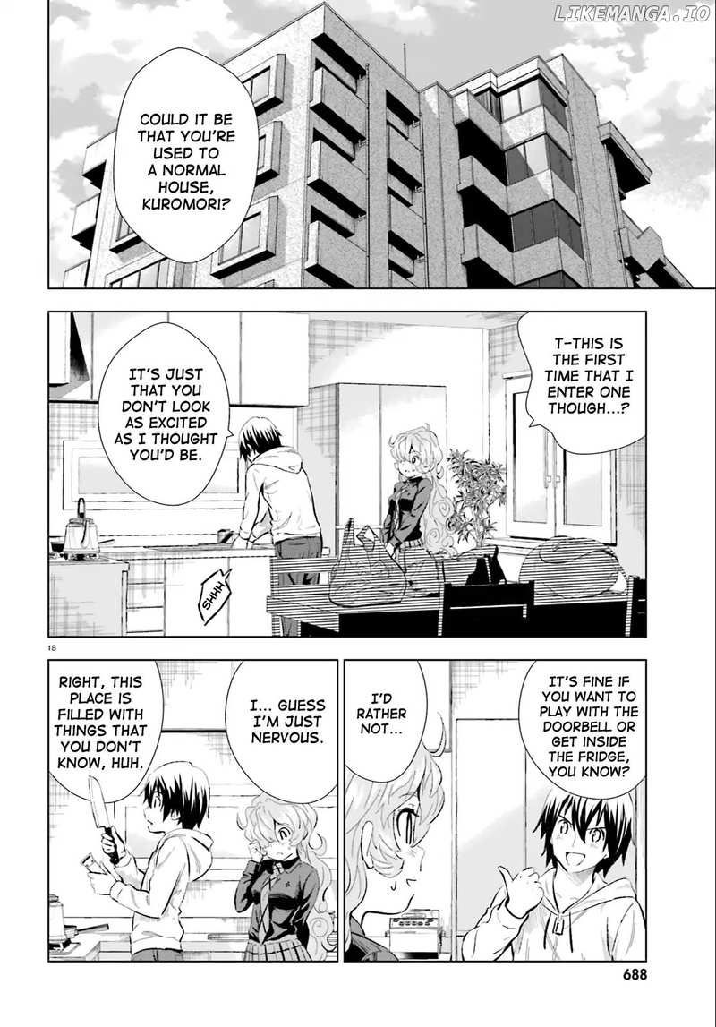 Kuromori-San wa Smartphone ga Tsukaenai chapter 10 - page 18