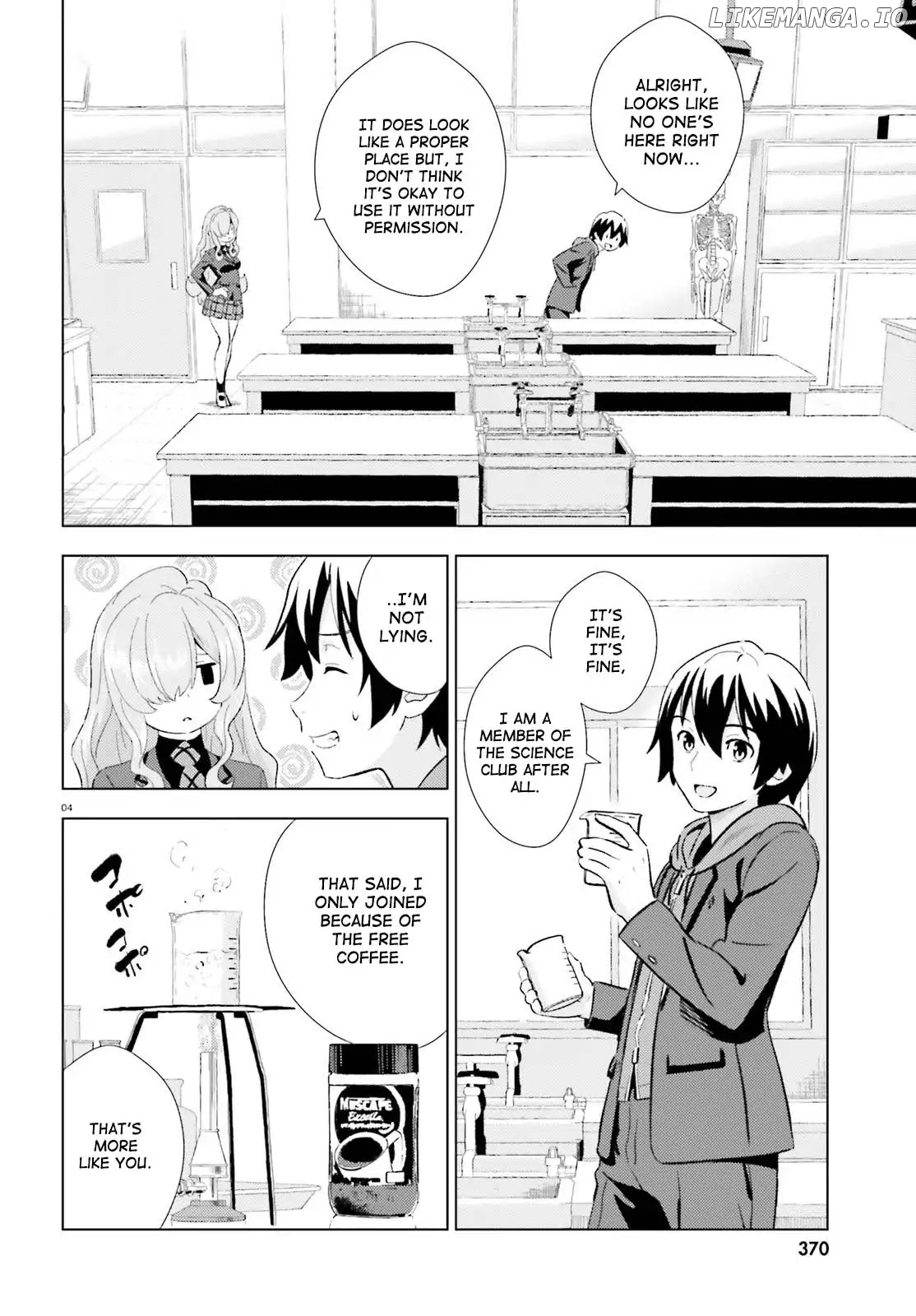 Kuromori-San wa Smartphone ga Tsukaenai chapter 3 - page 4