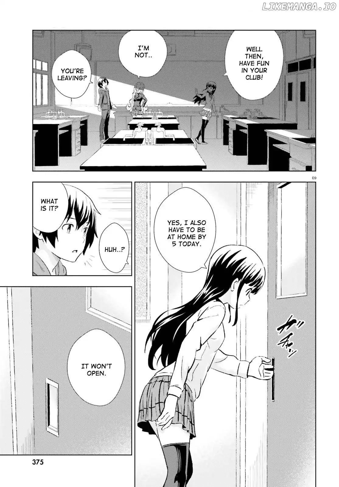 Kuromori-San wa Smartphone ga Tsukaenai chapter 3 - page 9