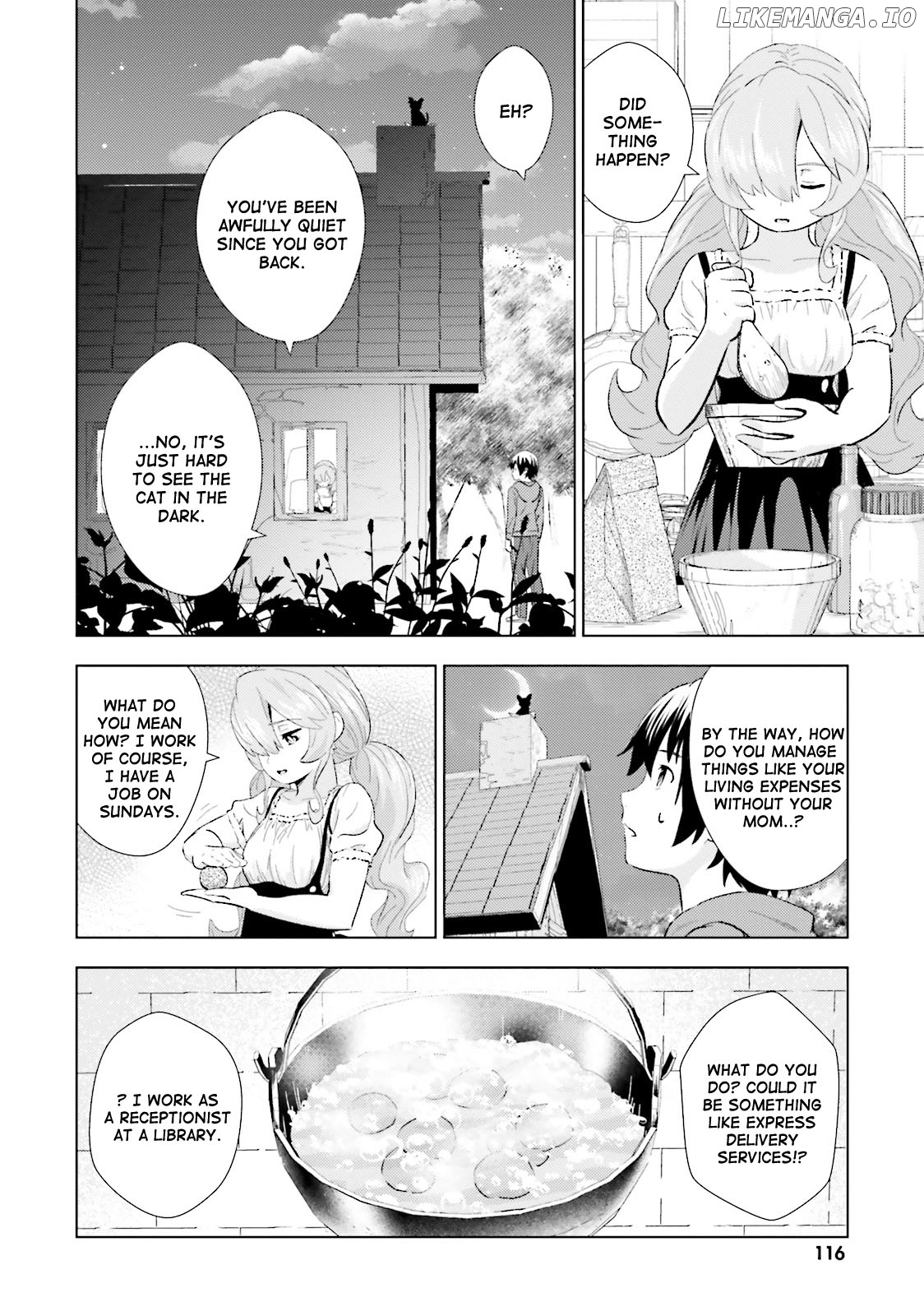 Kuromori-San wa Smartphone ga Tsukaenai chapter 4 - page 16