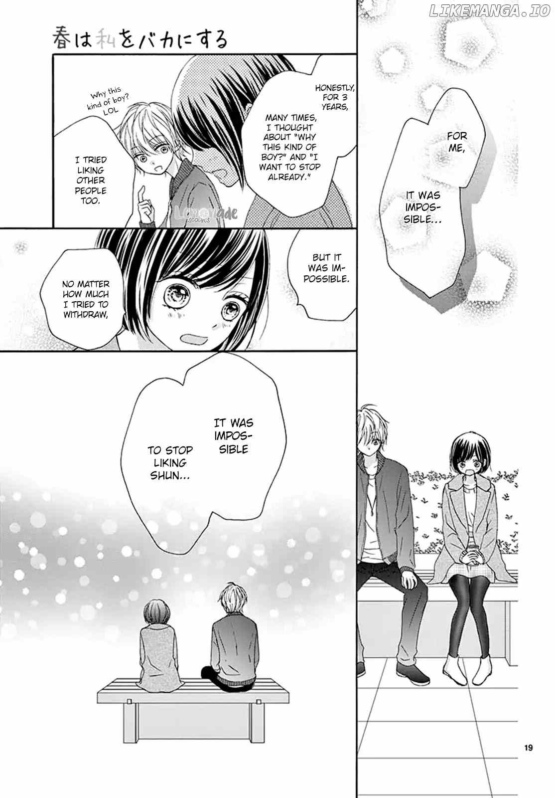 Haru Wa Watashi Wo Baka Ni Suru chapter 2 - page 21