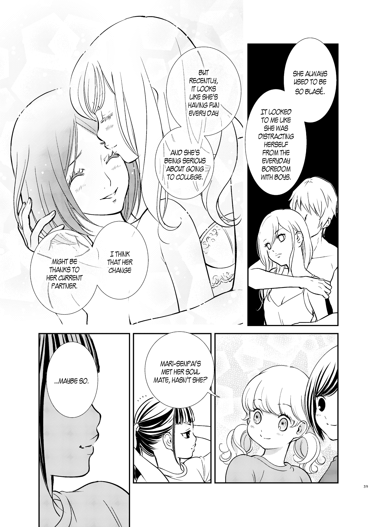 Motto Hanjuku Joshi chapter 12 - page 11